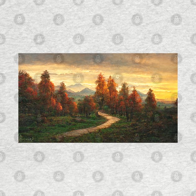 Autumn Landscape by Deias Designs